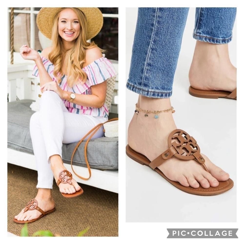 Tory Burch Miller Sandals Size 7.5